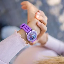 Accutime Barneklokke m/ minutt- og timeviser 32mm - Frost