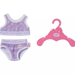 Baby Born Babydukke Klær 43cm - Lilla Undertøy