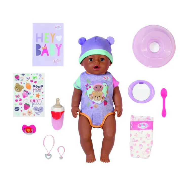 Baby Born Babydukke m/ tilbehør 43cm - Eva