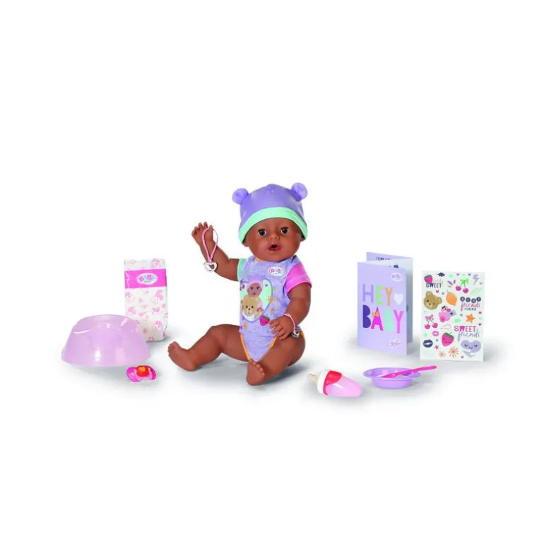 Baby Born Babydukke m/ tilbehør 43cm - Eva