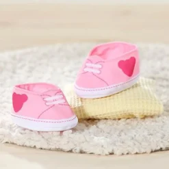 Baby Born Bjørn Plysjbamse Klær 36cm - Rosa Kjole m/ sko