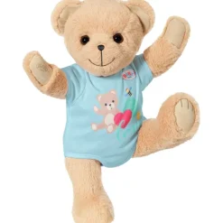 Baby Born Bjørn Plysjbamse 36cm - Blå Sparkedress