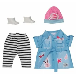 Baby Born Deluxe Dukkeklær 43cm - Jeans Kjole
