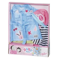 Baby Born Deluxe Dukkeklær 43cm - Jeans Kjole