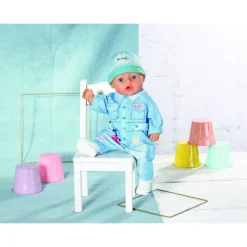 Baby Born Deluxe Dukkeklær 43cm - Jeans Overall