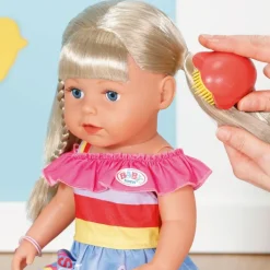 Baby Born dukke 43 cm - Søster med blondt Hår