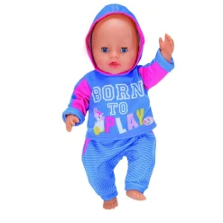 Baby Born Dukkeklær - Blå Joggedress
