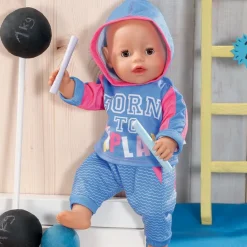 Baby Born Dukkeklær - Blå Joggedress