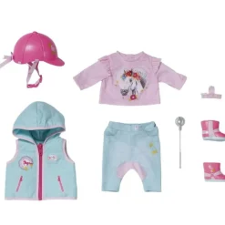 Baby Born Dukkeklær - Deluxe Rideklær med tilbehør