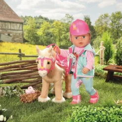 Baby Born Dukkeklær - Deluxe Rideklær med tilbehør