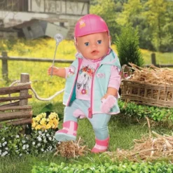 Baby Born Dukkeklær - Deluxe Rideklær med tilbehør