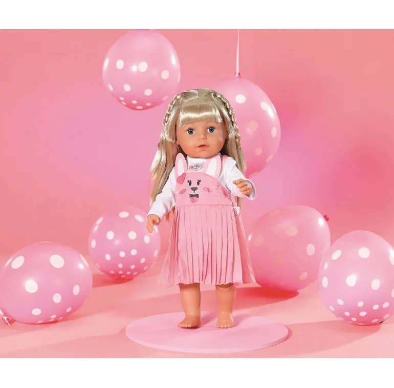 Baby Born Dukkeklær - Kjole med kanin
