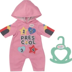 Baby Born Dukkeklær - Sparkebukse med hette