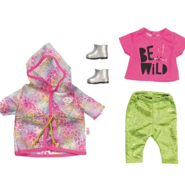 Baby Born Dukkeklær - Trendy Rainbow sett deluxe