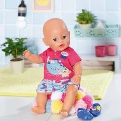 BABY Born Dukkeklær 43cm - Badepysjamas m/ sko