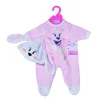 Baby Born Dukkeklær Onesie 43cm - Kanindress