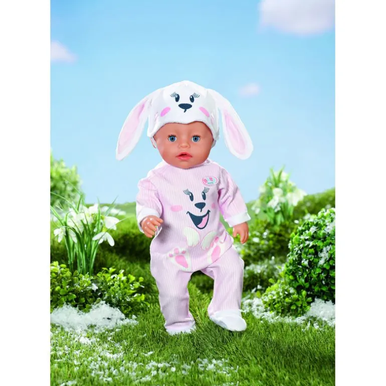 Baby Born Dukkeklær Onesie 43cm - Kanindress