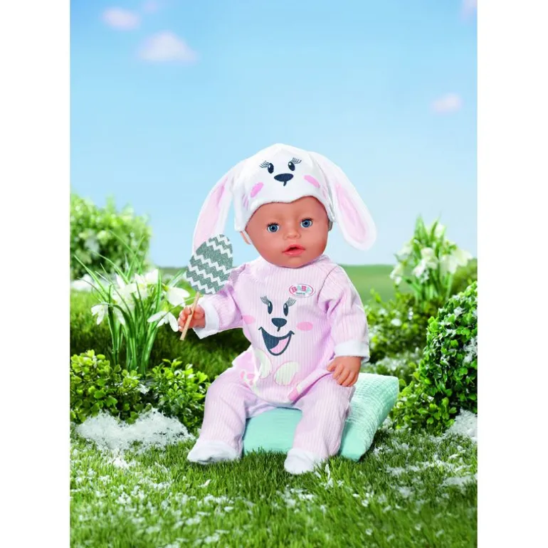 Baby Born Dukkeklær Onesie 43cm - Kanindress