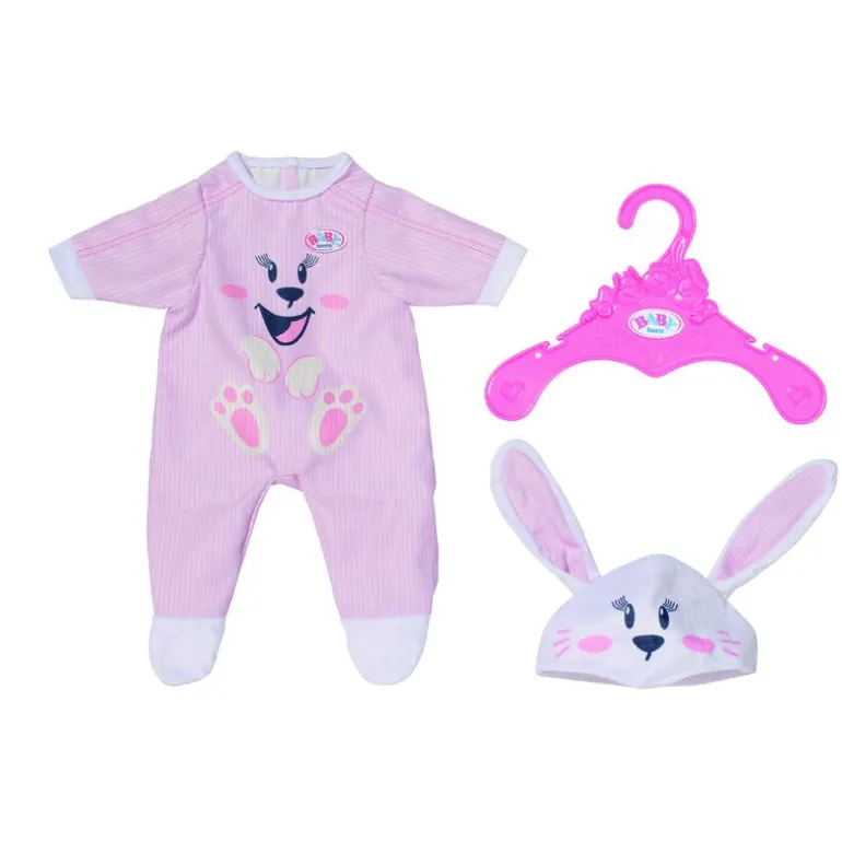 Baby Born Dukkeklær Onesie 43cm - Kanindress