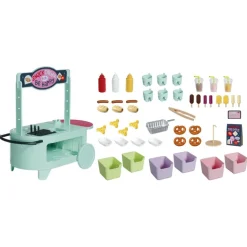 Baby Born Dukkeutstyr m/ lyd og lekemat 53x55x28cm - Snackbutikk