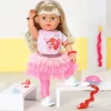BABY Born Play & Style Dukke 43cm - Søster m/ blondt hår