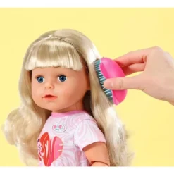 BABY Born Play & Style Dukke 43cm - Søster m/ blondt hår