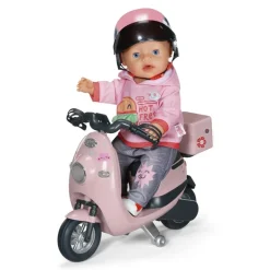 Baby Born Radiostyrt Scooter m/ klistremerker - E-Scooter