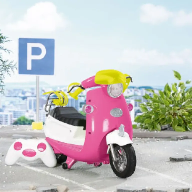 Baby Born Utstyr - City radiostyrt Glam-Scooter