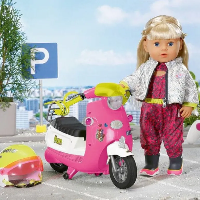 Baby Born Utstyr - City radiostyrt Glam-Scooter