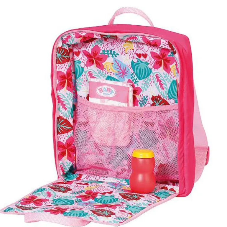 Baby Born Utstyr - Holiday Ryggsekk med stelleteppe