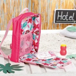Baby Born Utstyr - Holiday Ryggsekk med stelleteppe