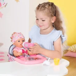 Baby Born Utstyr - interaktiv flaske og skje