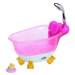 Baby Born Utstyr - Rosa Badekar med badeleke