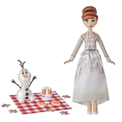 Disney Frost 2 dukke 29 cm - Anna & Olaf's piknik