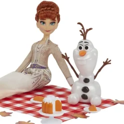 Disney Frost 2 dukke 29 cm - Anna & Olaf's piknik
