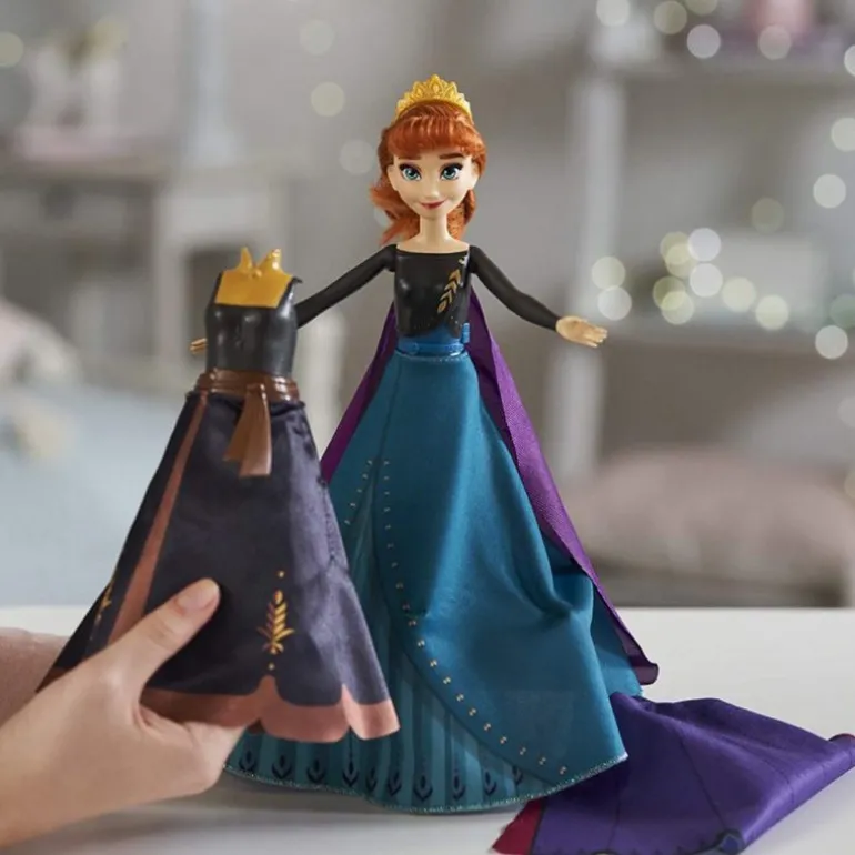 Disney Frost 2 dukke 29 cm - Anna's Dronning Transformasjon