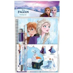 Disney Frost Skrivesett med flerfarget kulepenn