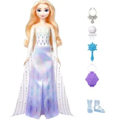 Disney Frozen Spin & Reveal Dukke m/ tilbehør - Elsa