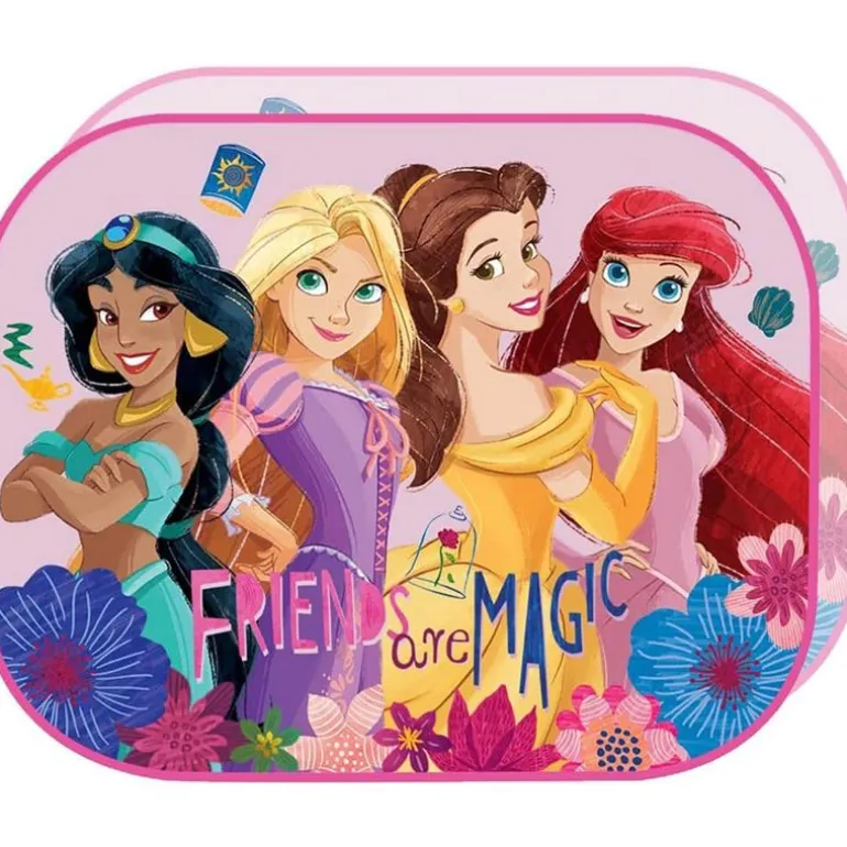 Disney Princess 2-Pakning Solskjermer Biltilbehør 44x35cm