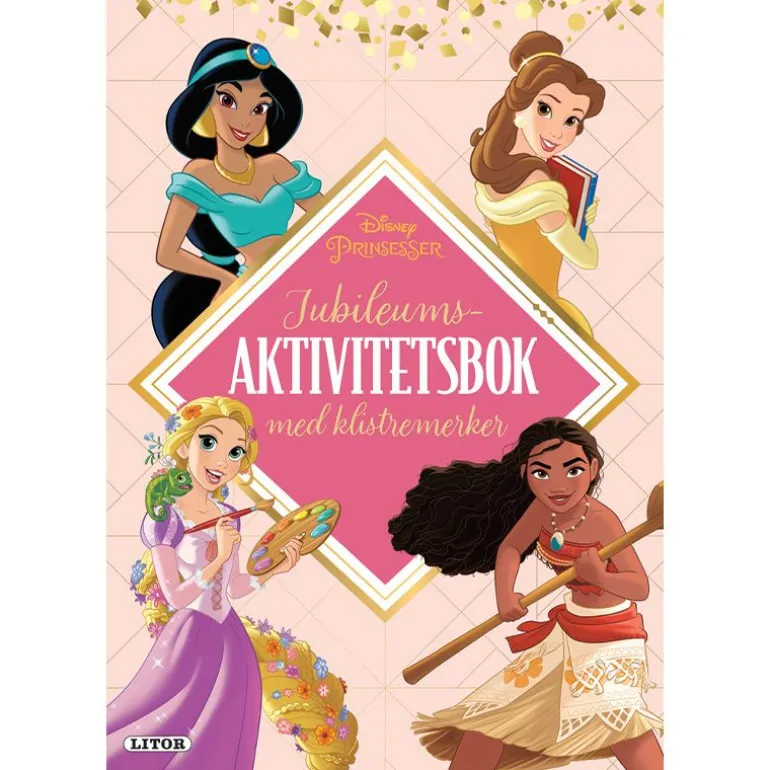 Disney Prinsesser Aktivitetsbok med klistremerker