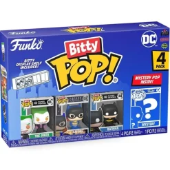 Funko Bitty POP! DC Super Heroes 4 -Pakning - The Joker / Batgirl / Batman