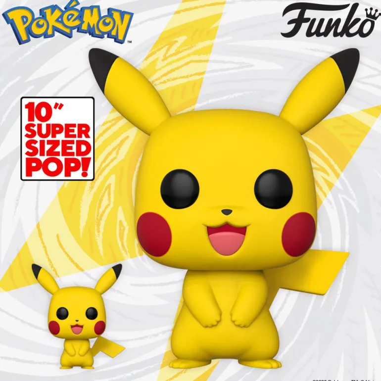 Funko POP! Games: Pokémon - Stor Pikachu 25 cm #353