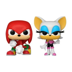 Funko POP! Games: Sonic the Hedgehog Vinylfigurer - Knuckles & Rouge