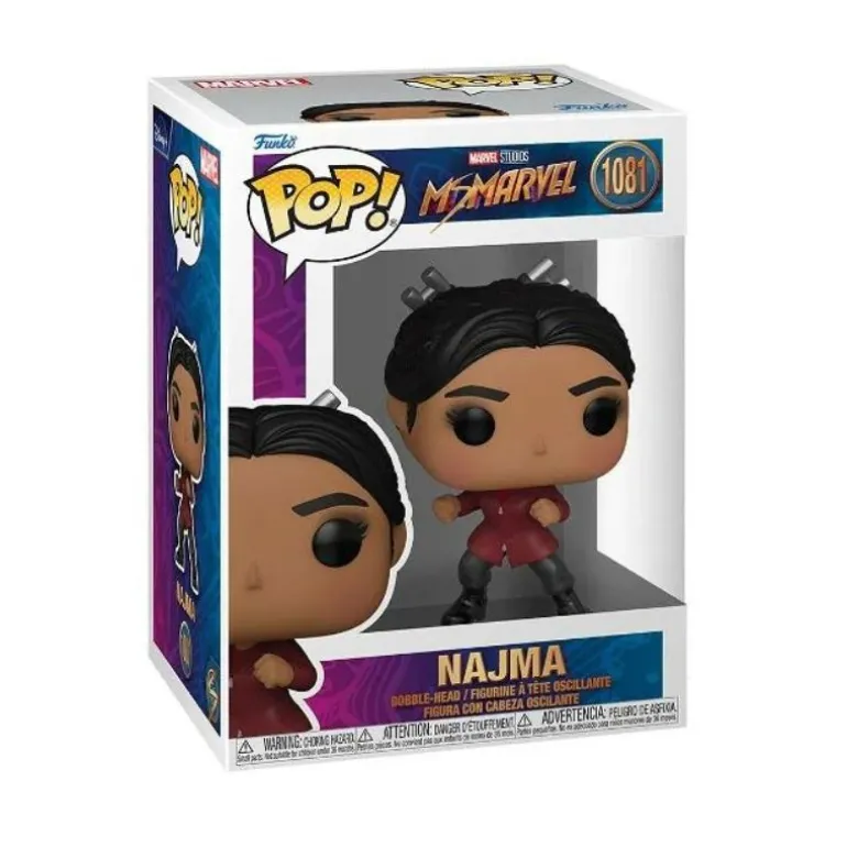 Funko POP! Marvel: Ms. Marvel - Najma figur #1081