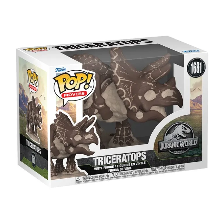 Funko POP! Movies Jurassic World Vinylfigur - Triceratops #1681