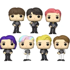 Funko POP! Rocks: BTS Butter - 7-Pakning med BTS figurer