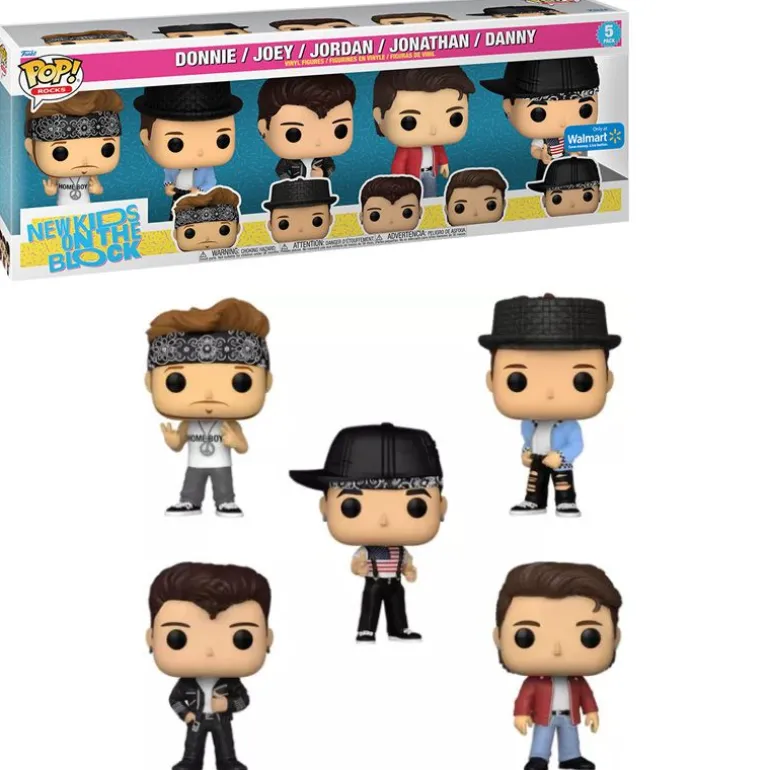 Funko POP! Rocks: New Kids On the Block 5-Pakning