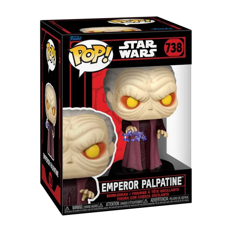 Funko POP! Star Wars Vinylfigur - Emperor Palpatine #738