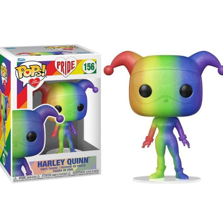 Funko POP! With Purpose: Pride - Harley Quinn figur #156