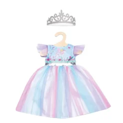 Heless Dukkeklær 35-45 cm - Enhjørning Kjole med tiara